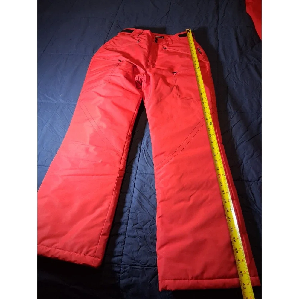 Missguided Ski Snowboard Pants‎ Red Size 6
